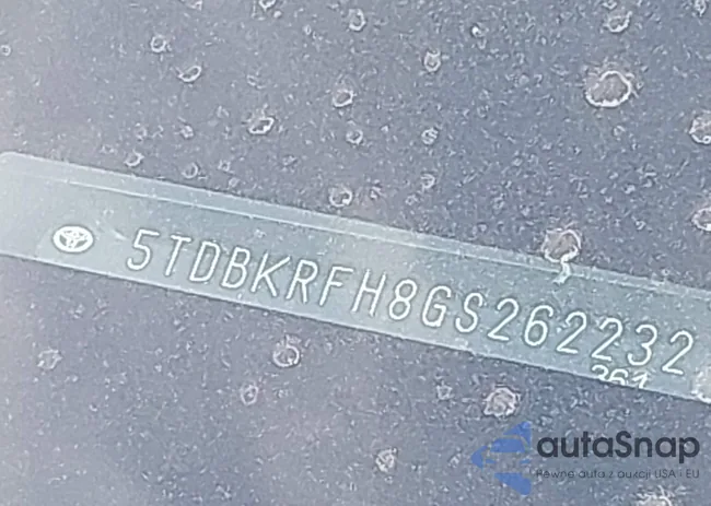 5TDBKRFH8GS262232: 44288676