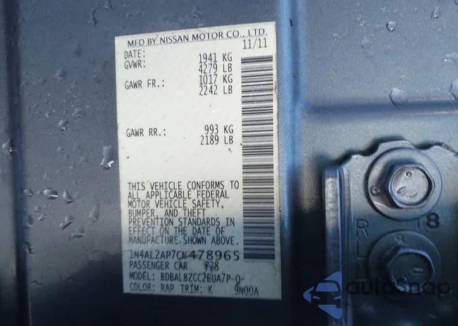 1N4AL2AP7CN478965: 44288830