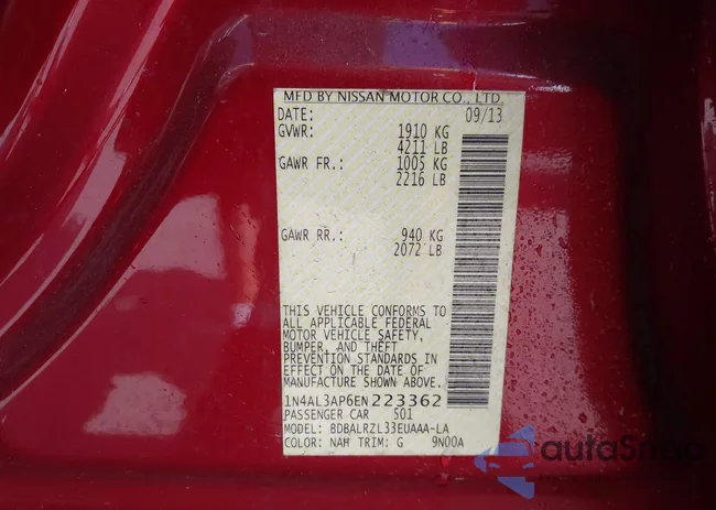 1N4AL3AP6EN223362: 44288853