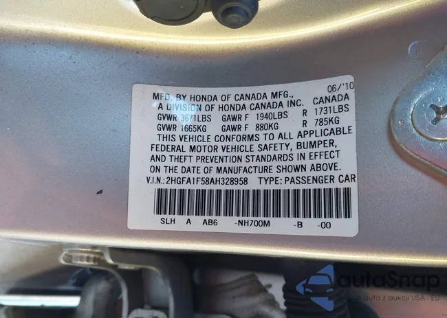 2HGFA1F58AH328958: 44290025