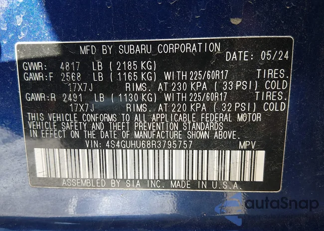 4S4GUHU68R3795757: 44290212