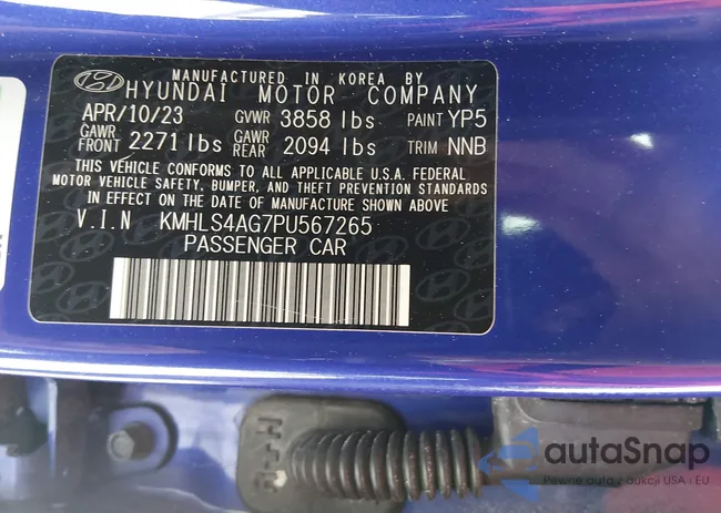 KMHLS4AG7PU567265: 44290227