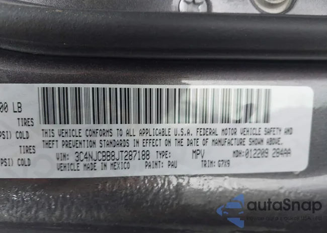 3C4NJCBB8JT287188: 44290264