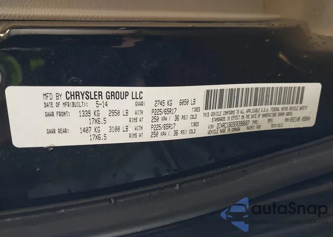 2C4RC1BG5ER398687: 44290304