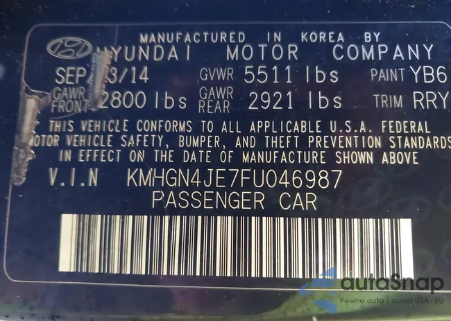 KMHGN4JE7FU046987: 44290418