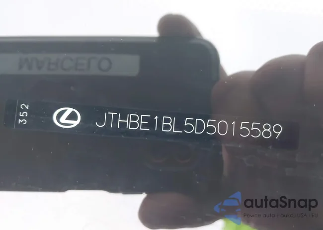 JTHBE1BL5D5015589: 44290456