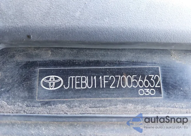 JTEBU11F270056632: 44290472