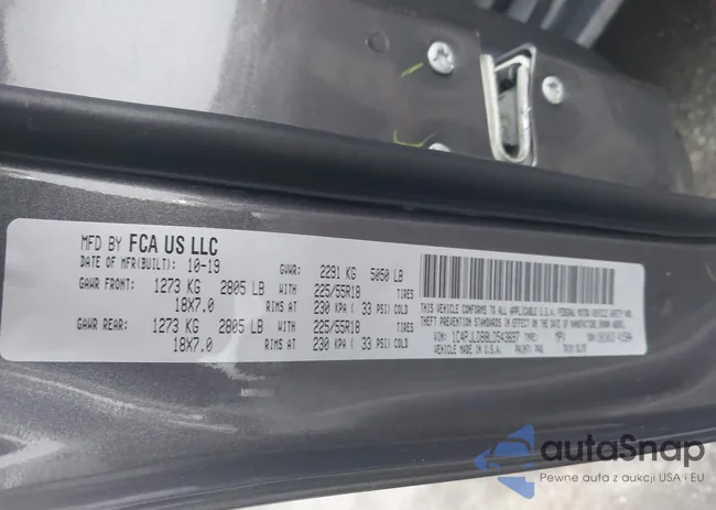 1C4PJLDB8LD543697: 44290509