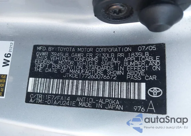 JTKDE177260076672: 44289689