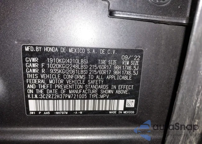 3CZRZ2H37PM721005: 44289731