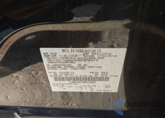 2LMHJ5AT3DBL55027: 44289809