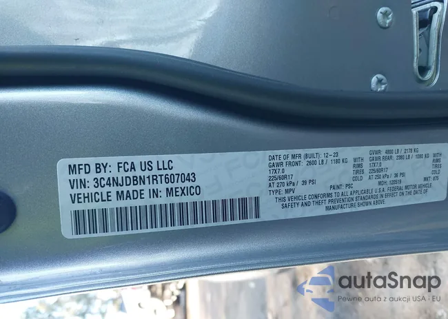 3C4NJDBN1RT607043: 44289816