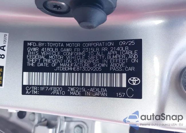 JTDBDMHE8T3029205: 44289941