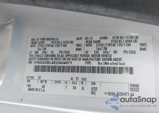 1FBSS3BL8EDA04071: 44289965