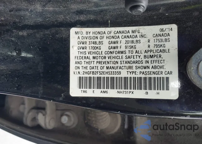 2HGFB2F52EH533359: 44289974