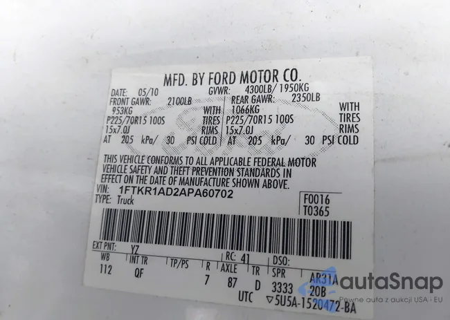 1FTKR1AD2APA60702: 44291024