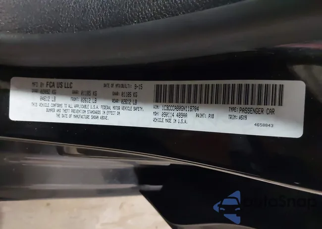 1C3CCCAB0GN118704: 44291077