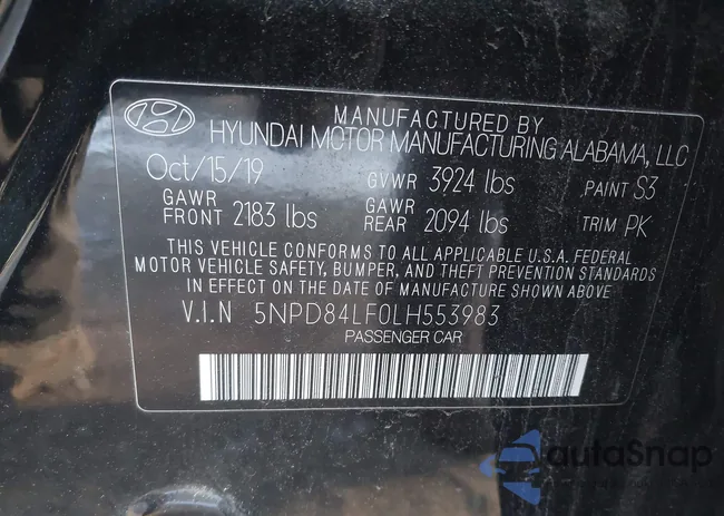 5NPD84LF0LH553983: 44291132