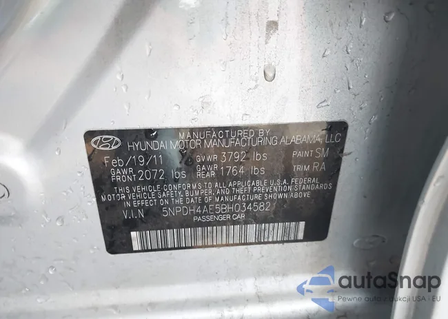 5NPDH4AE5BH034582: 44291206