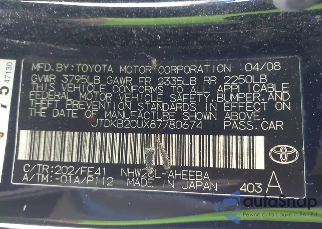 JTDKB20UX87780674: 44291244