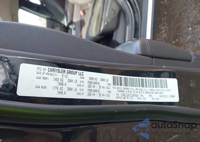 1C4RDJDG7CC247642: 44291299