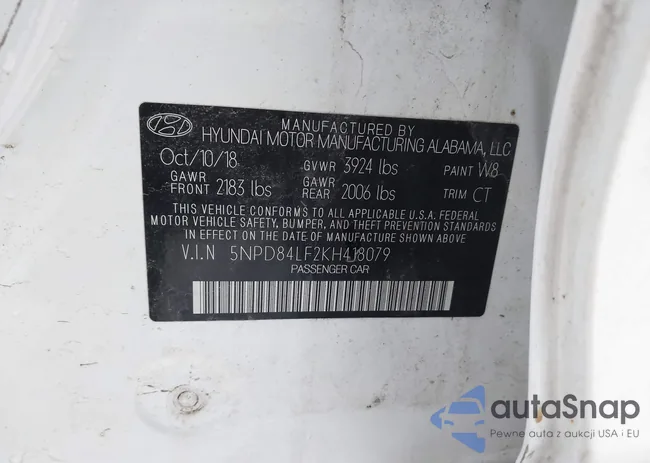 5NPD84LF2KH418079: 44291336