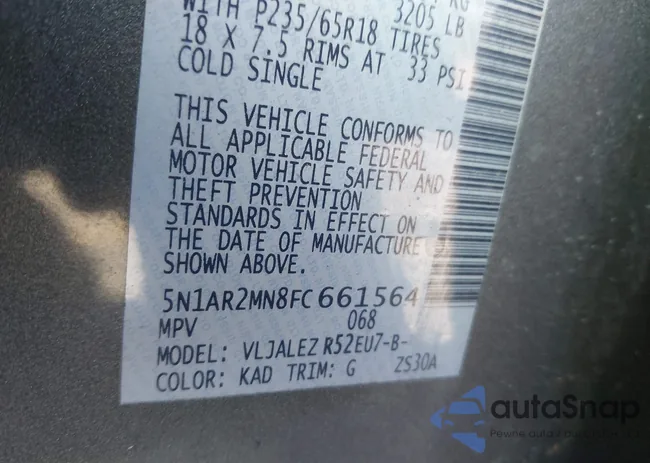 5N1AR2MN8FC661564: 44291619