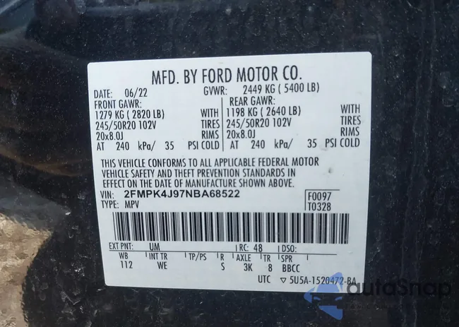 2FMPK4J97NBA68522: 44290652