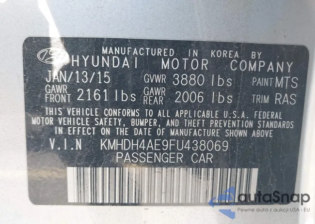 KMHDH4AE9FU438069: 44290730