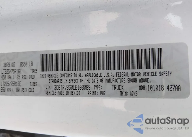 3C6TRVBG0LE103089: 44290851