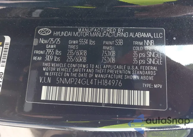 5NMP24GL4TH184976: 44290859