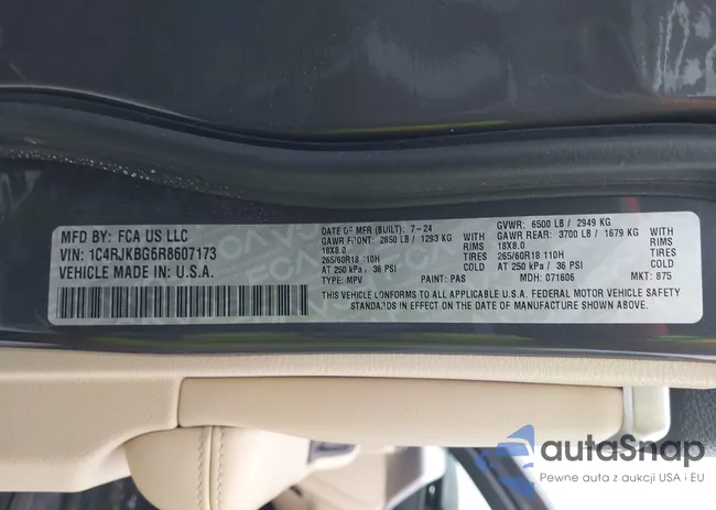 1C4RJKBG6R8607173: 44290904