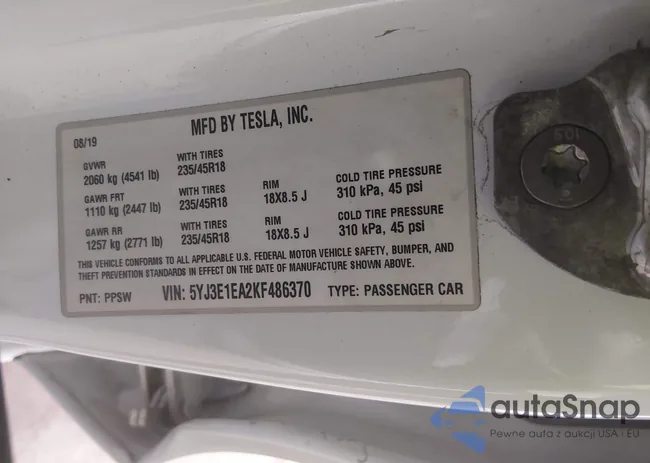 5YJ3E1EA2KF486370: 44290939