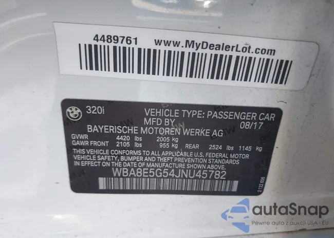 WBA8E5G54JNU45782: 44291012