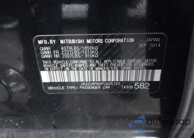 JA32U8FW3FU005720: 44292070