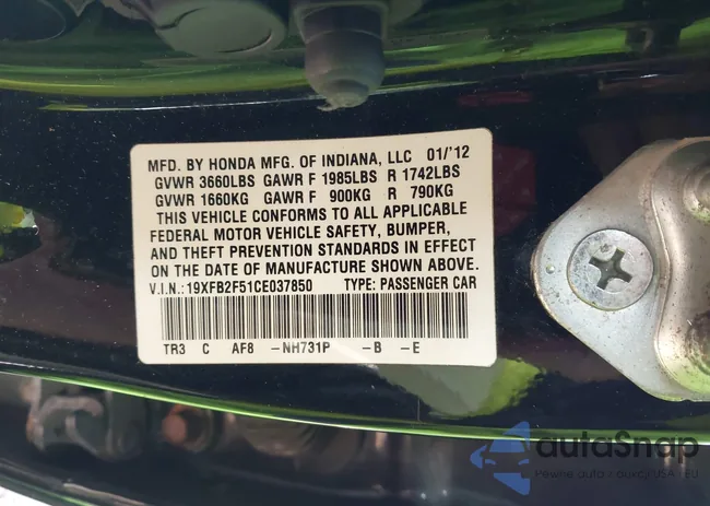 19XFB2F51CE037850: 44292114