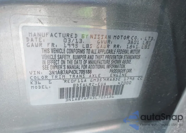 3N1AB7AP4DL705186: 44292312