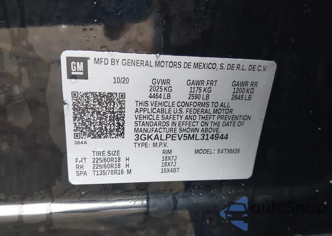 3GKALPEV5ML314944: 44292468