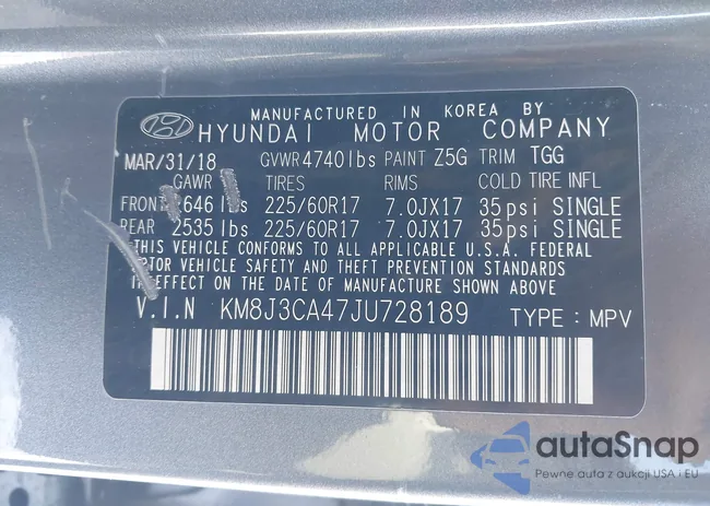 KM8J3CA47JU728189: 44292613