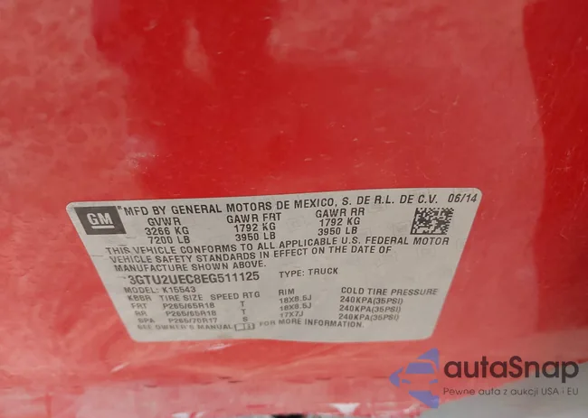 3GTU2UEC8EG511125: 44291769