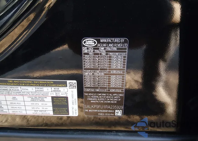 SALKP9FU1RA235929: 44291964