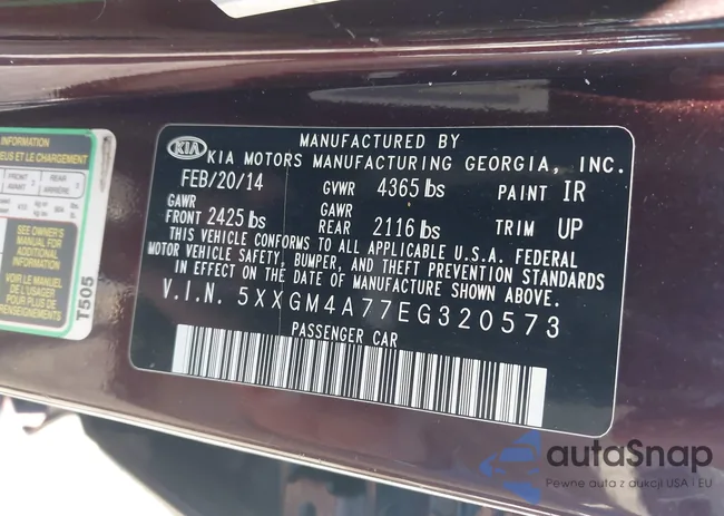 5XXGM4A77EG320573: 44291976