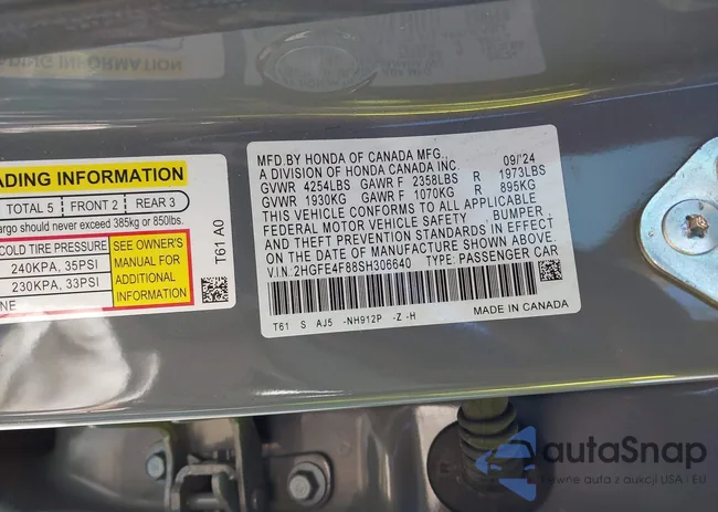 2HGFE4F88SH306640: 44293151