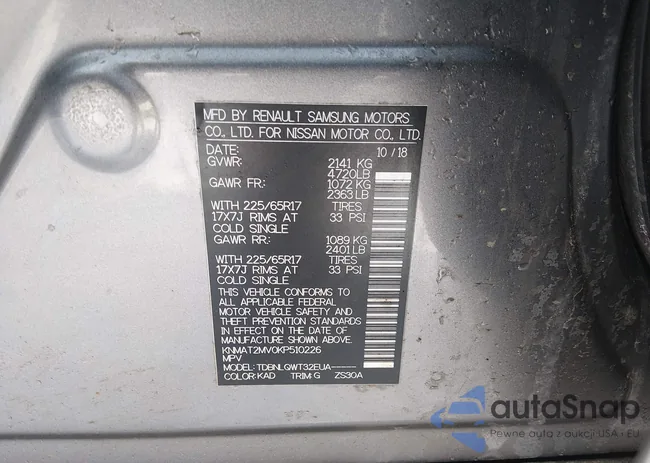 KNMAT2MV0KP510226: 44293190