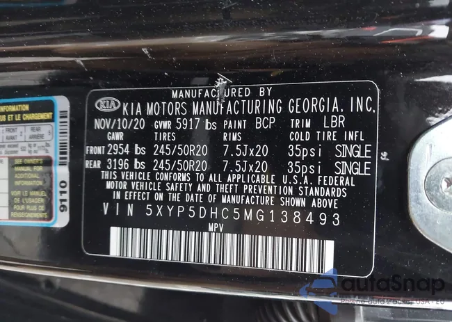 5XYP5DHC5MG138493: 44293476