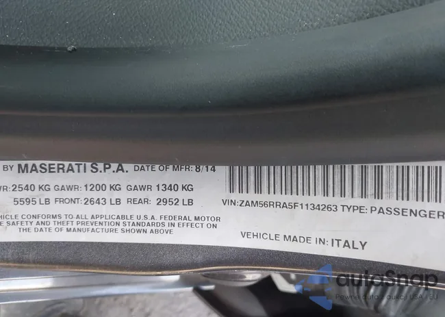 ZAM56RRA5F1134263: 44293482