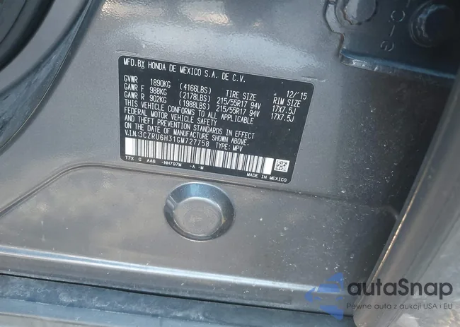 3CZRU6H31GM727758: 44293525