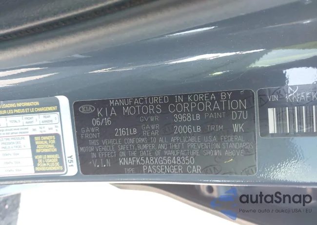 KNAFK5A8XG5648350: 44292726