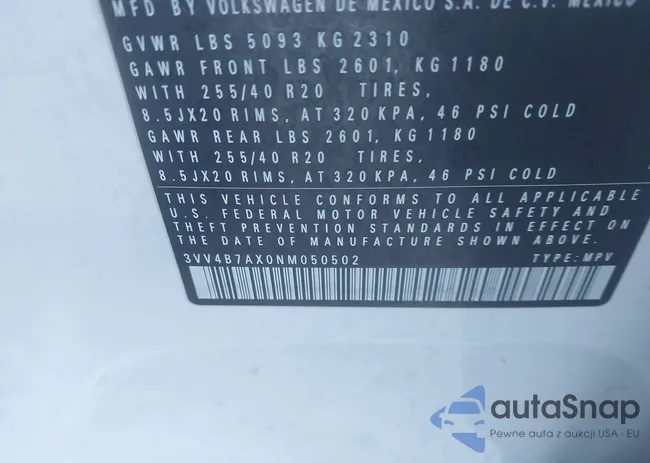 3VV4B7AX0NM050502: 44292729