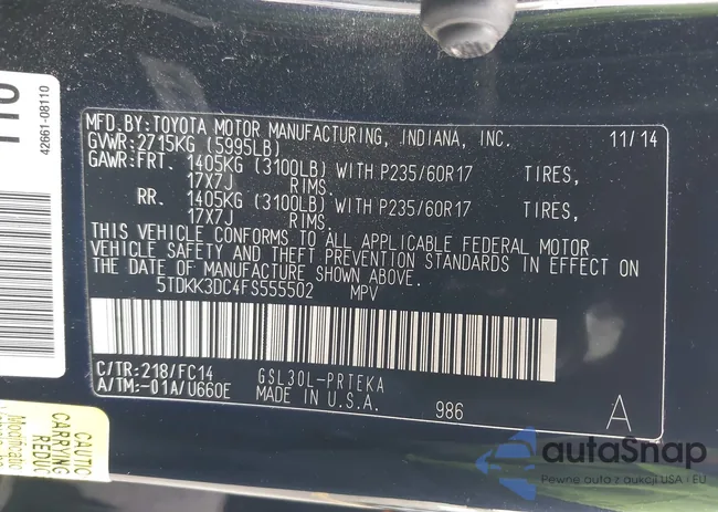 5TDKK3DC4FS555502: 44292805